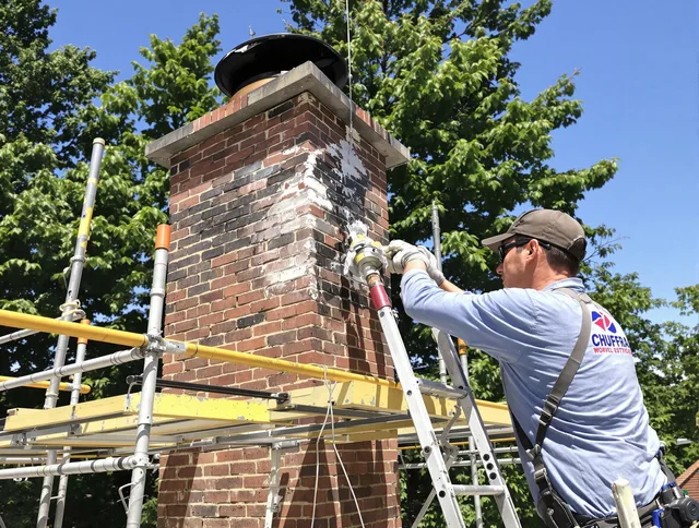 Structural chimney repair by Holliston Chimney Sweep in Holliston, MA